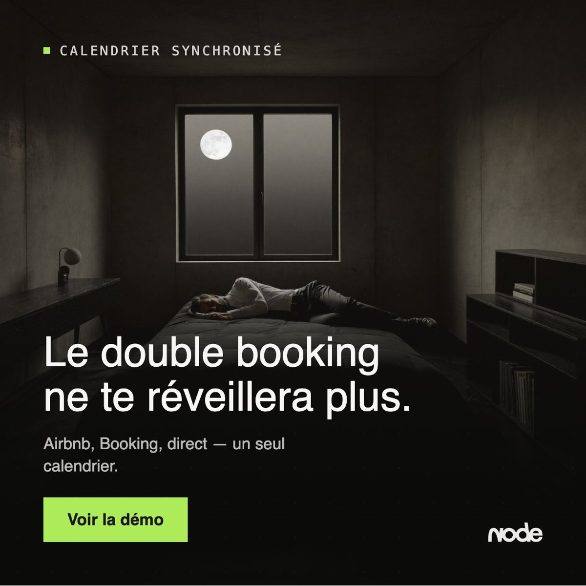 Statique — Le double booking ne te réveillera plus